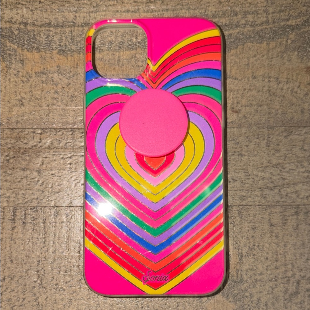 Sonix Vibrant Heart Pattern Phone Case